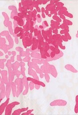 Caspari Cocktail Chrysanthemum Raspberry