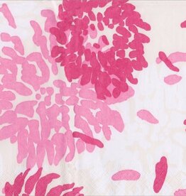 Caspari Cocktail Chrysanthemum Raspberry