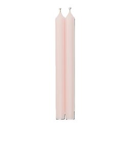 Caspari 10" Petal Pink Candle / Pair