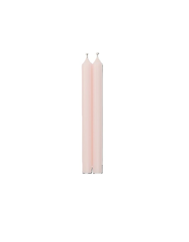 Caspari 10" Petal Pink Candle / Pair