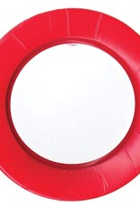 Caspari Dinner Linen Red Plates