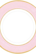 Caspari Dinner Watercolor Petal Pink Plates