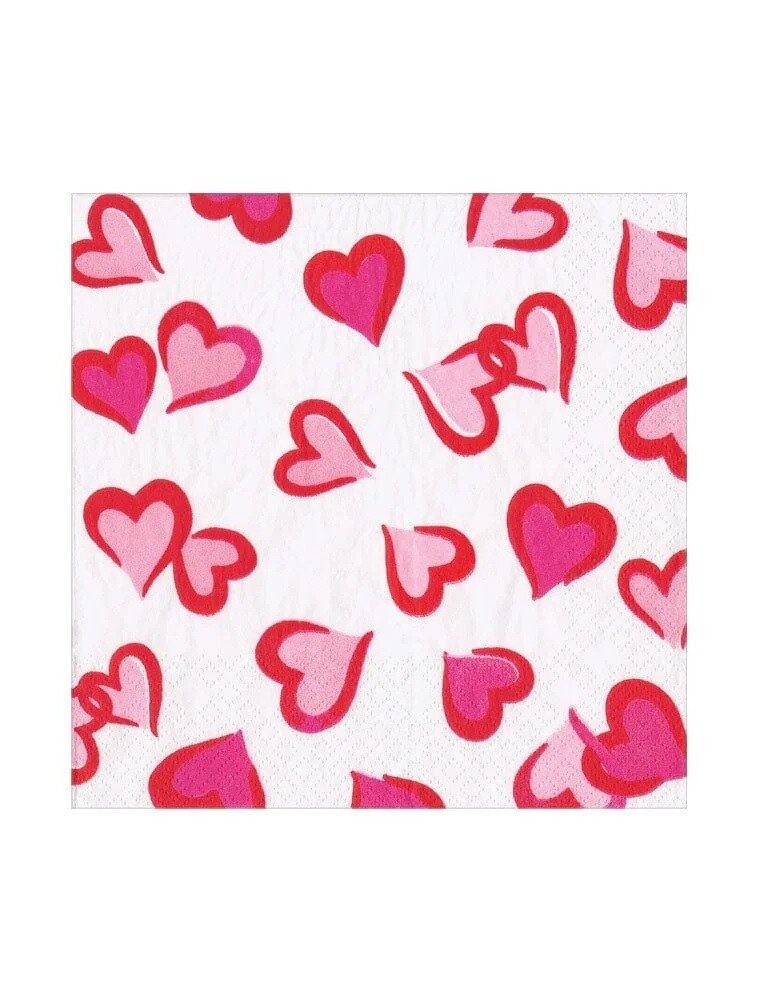 Caspari Cocktail Heartfelt