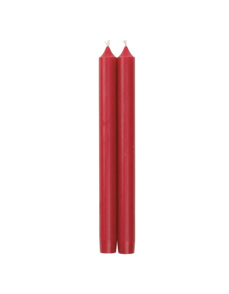 Caspari 12" Red Candle / Pair