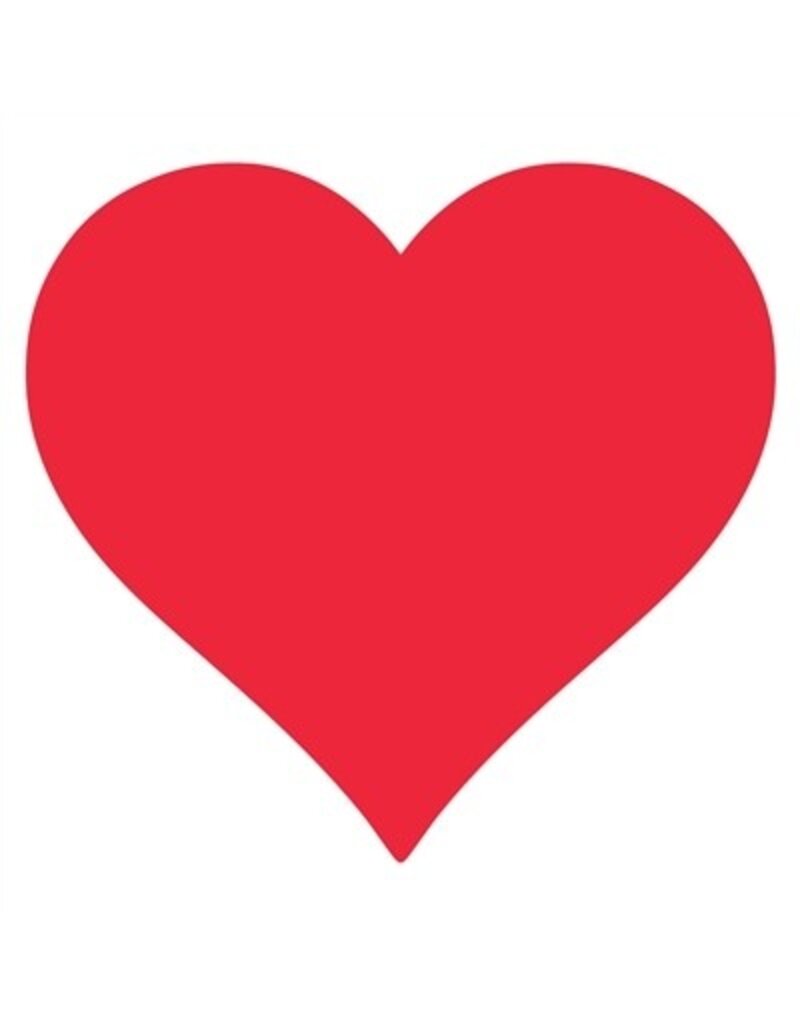 Hester & Cook Red Heart Placemats - 12 Sheets