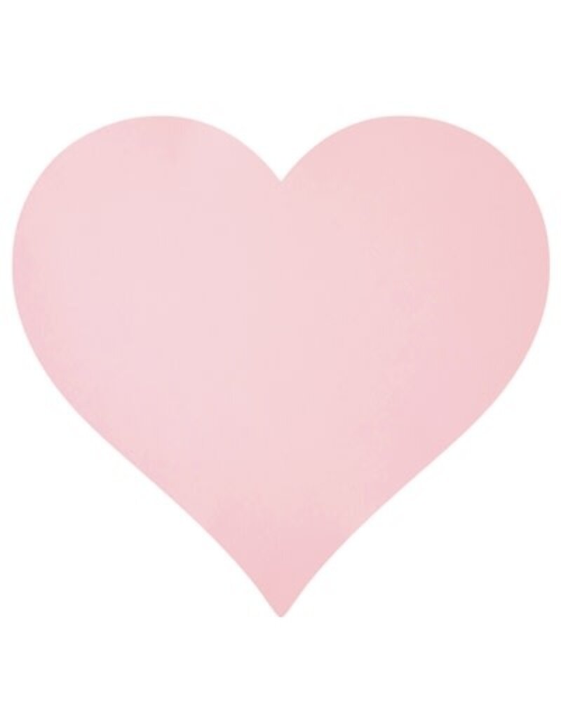 Hester & Cook Pink Heart Placemats - 12 Sheets