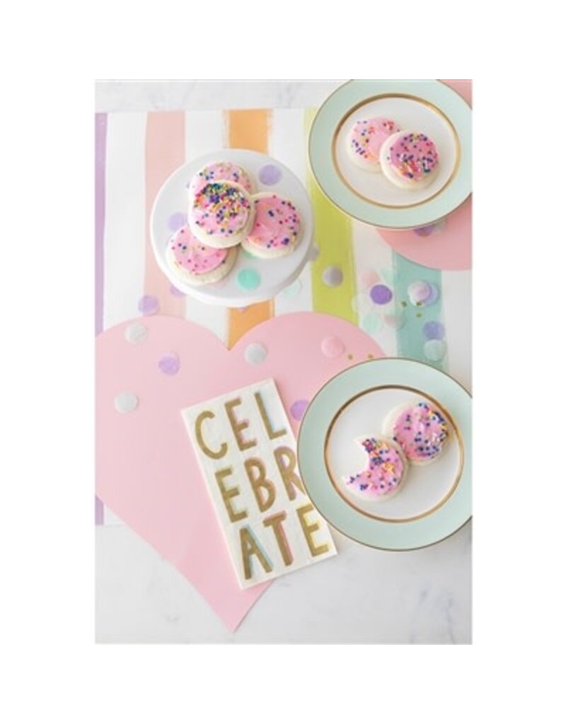 Hester & Cook Pink Heart Placemats - 12 Sheets