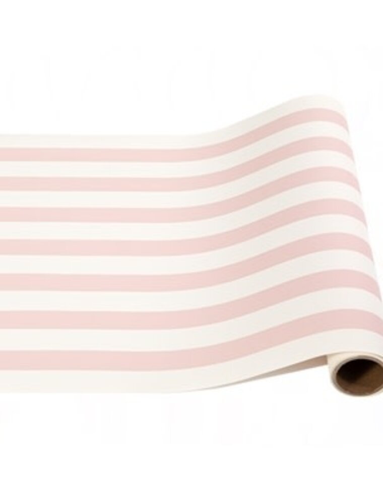 Hester & Cook Pink Classic Stripe Runner - 20" x 25'