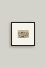 Petal Lane 15 x 15 Tuscan Village w/Gold Frame