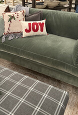 Robin Bruce 71” ROWE Madeline Express Sofa - Antiqued Moss Velvet