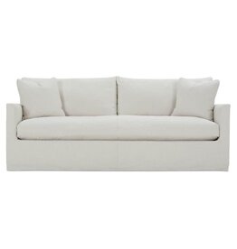 Robin Bruce 89” ROWE Lilah Bench Slipcovered Express Sofa