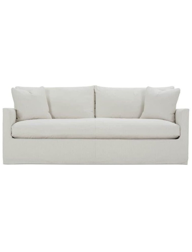 Robin Bruce 89” ROWE Lilah Bench Slipcovered Express Sofa