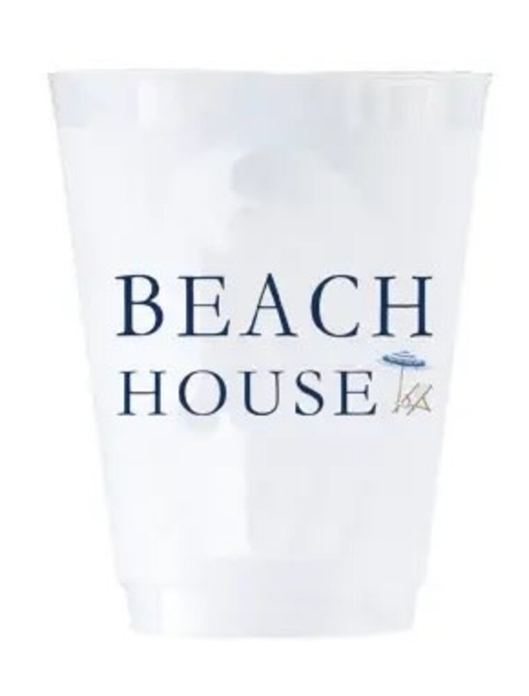 WH Hostess Social Stationery Beach House Shatterproof Cups
