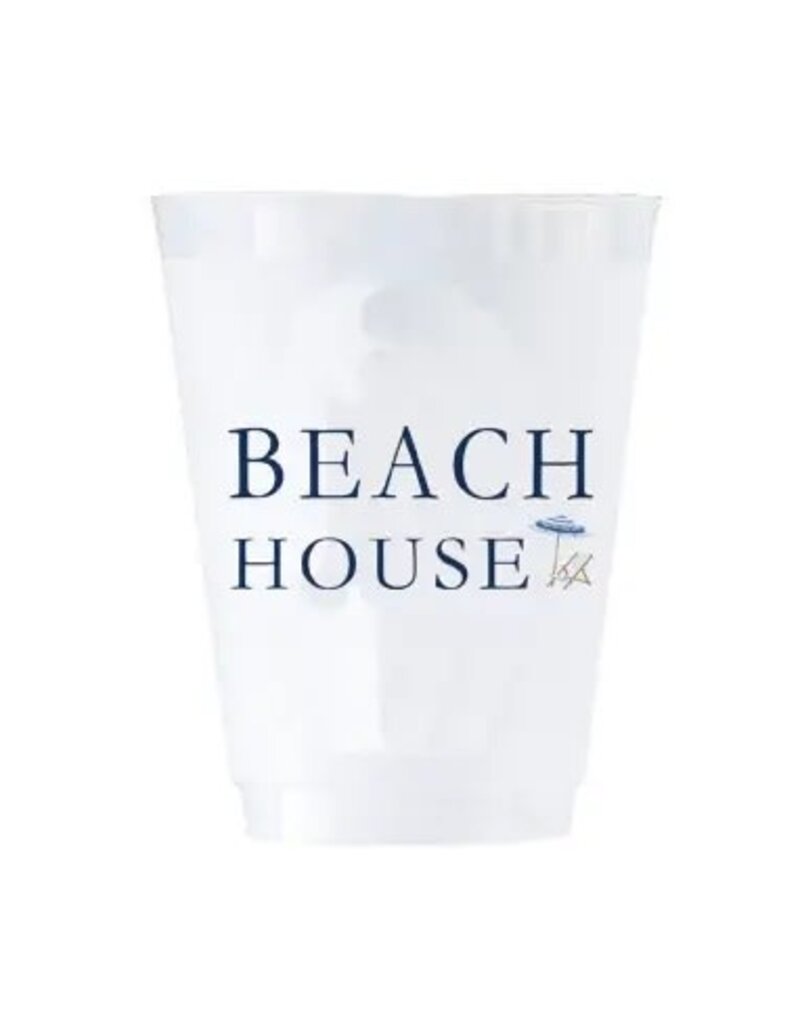 WH Hostess Social Stationery Beach House Shatterproof Cups