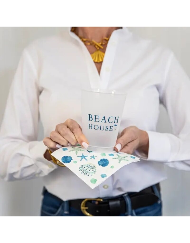 WH Hostess Social Stationery Beach House Shatterproof Cups