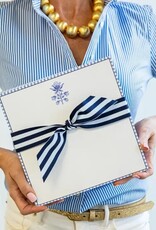 WH Hostess Social Stationery 8.5x8.5 Tulip Block Print Slab Notepad