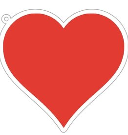 WH Hostess Social Stationery Heart Die-Cut Gift Tags Set of 8