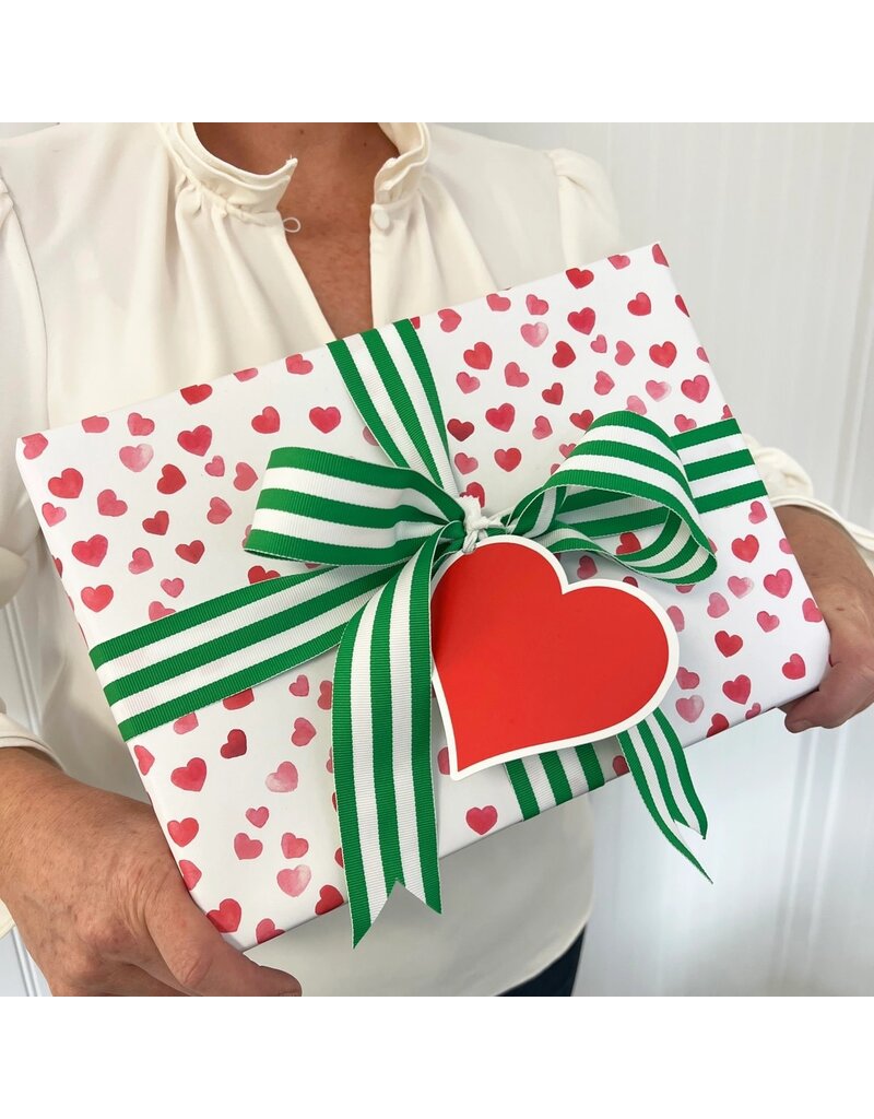 WH Hostess Social Stationery Heart Die-Cut Gift Tags Set of 8