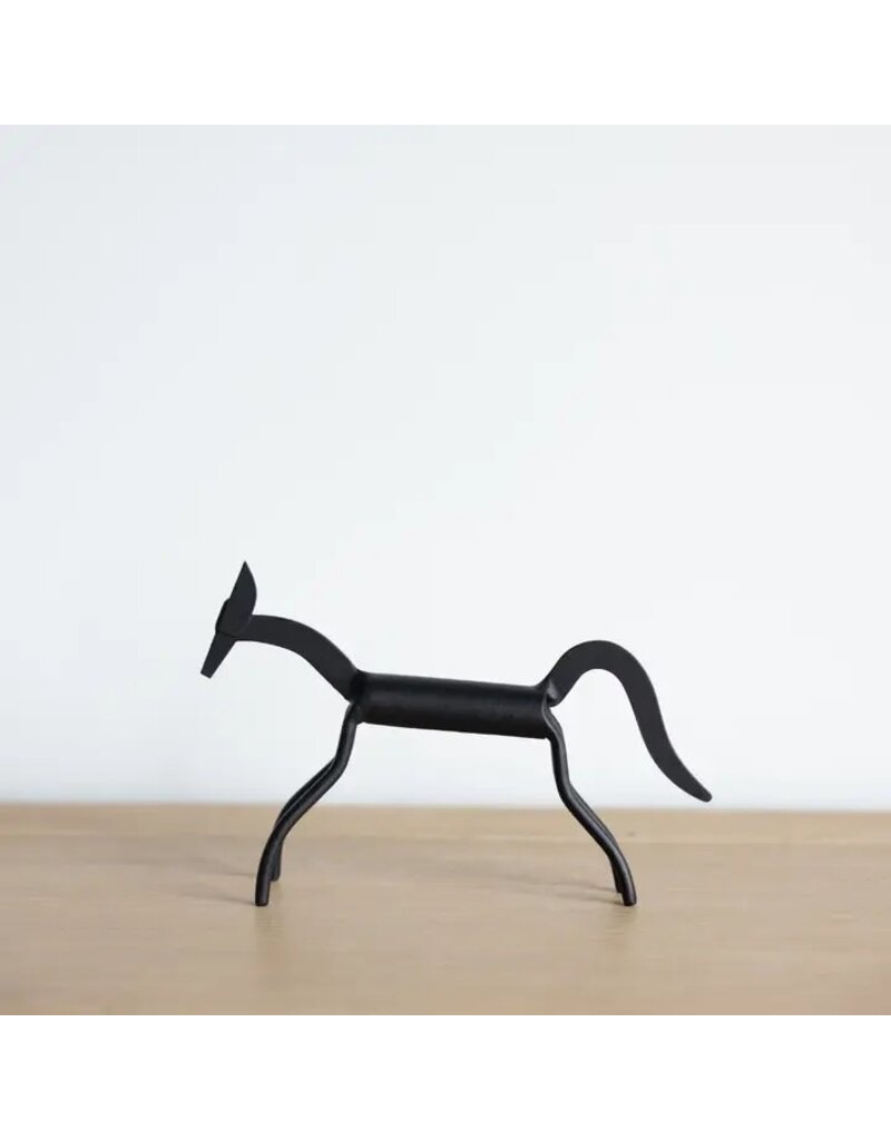 Luxe B Co Black Iron Decorative Horse