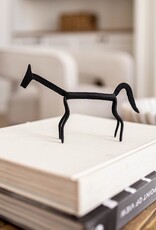 Luxe B Co Black Iron Decorative Horse