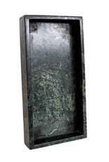 Luxe B Co Hand Cut Green Marble Tray