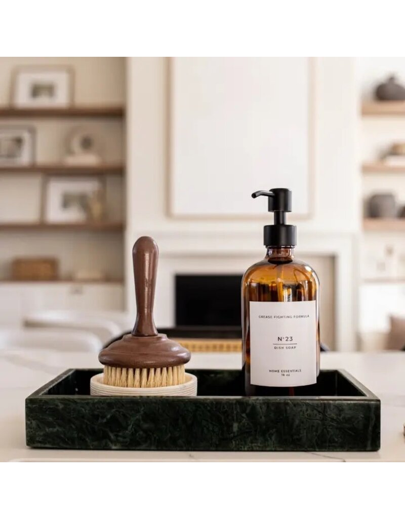 Luxe B Co Hand Cut Green Marble Tray