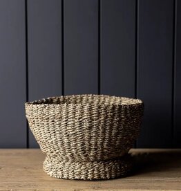 Luxe B Co Medium Woven Seagrass Bowl