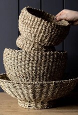 Luxe B Co Medium Woven Seagrass Bowl