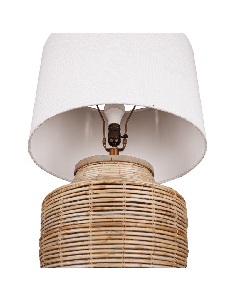 Jeffan Halcyon Rattan Vase Lamp