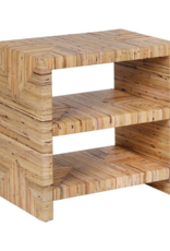 Jeffan Palma Rattan Wrapped Side Table