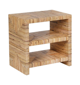 Jeffan Palma Rattan Wrapped Side Table