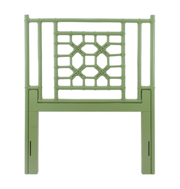 Jeffan Lattice Twin Headboard - Green