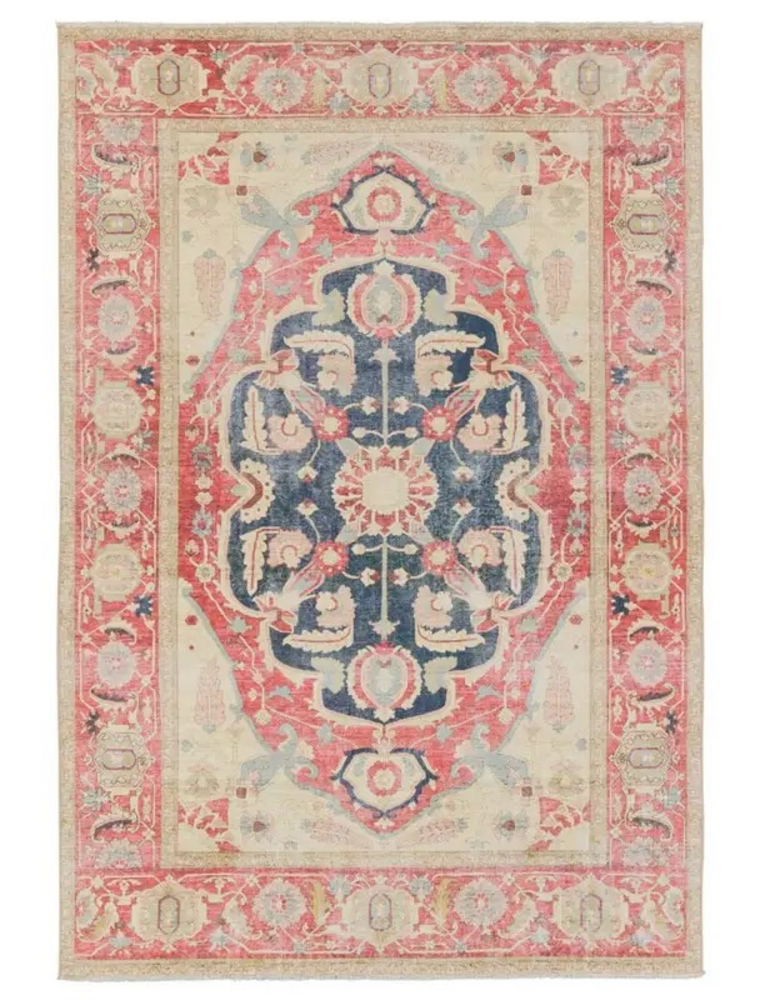 Jaipur 2'6"X 8' BOH23 Red Boheme KADI