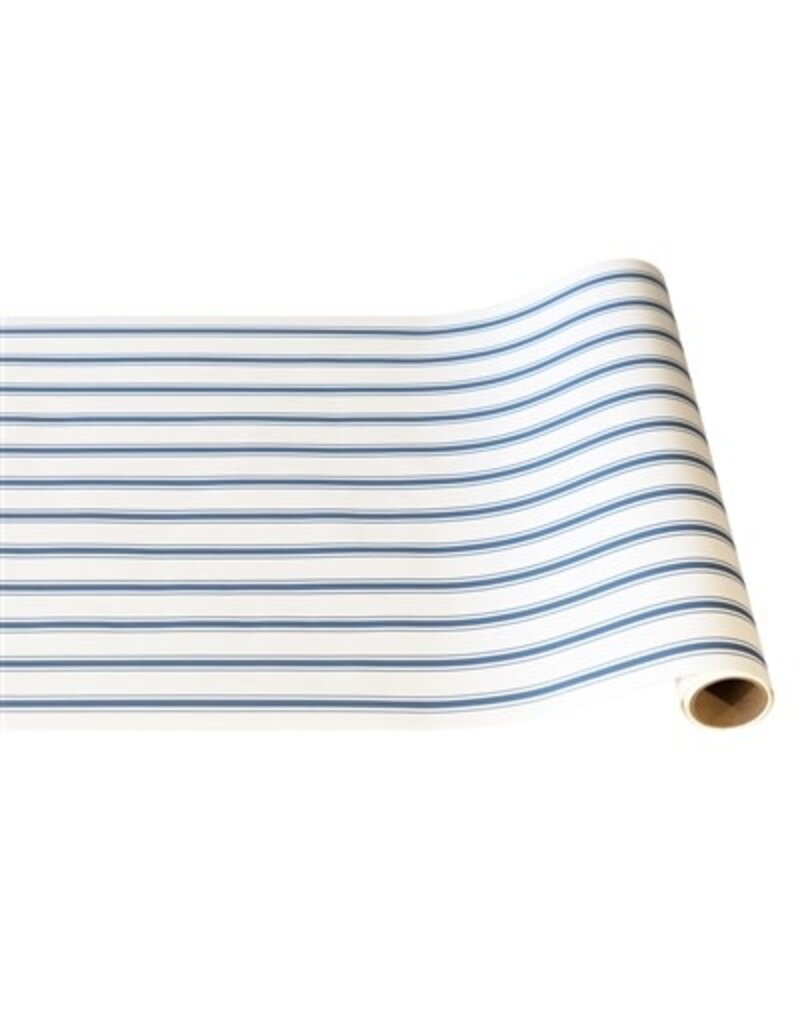 Hester & Cook Cornflower Blue Linen Stripe Runner