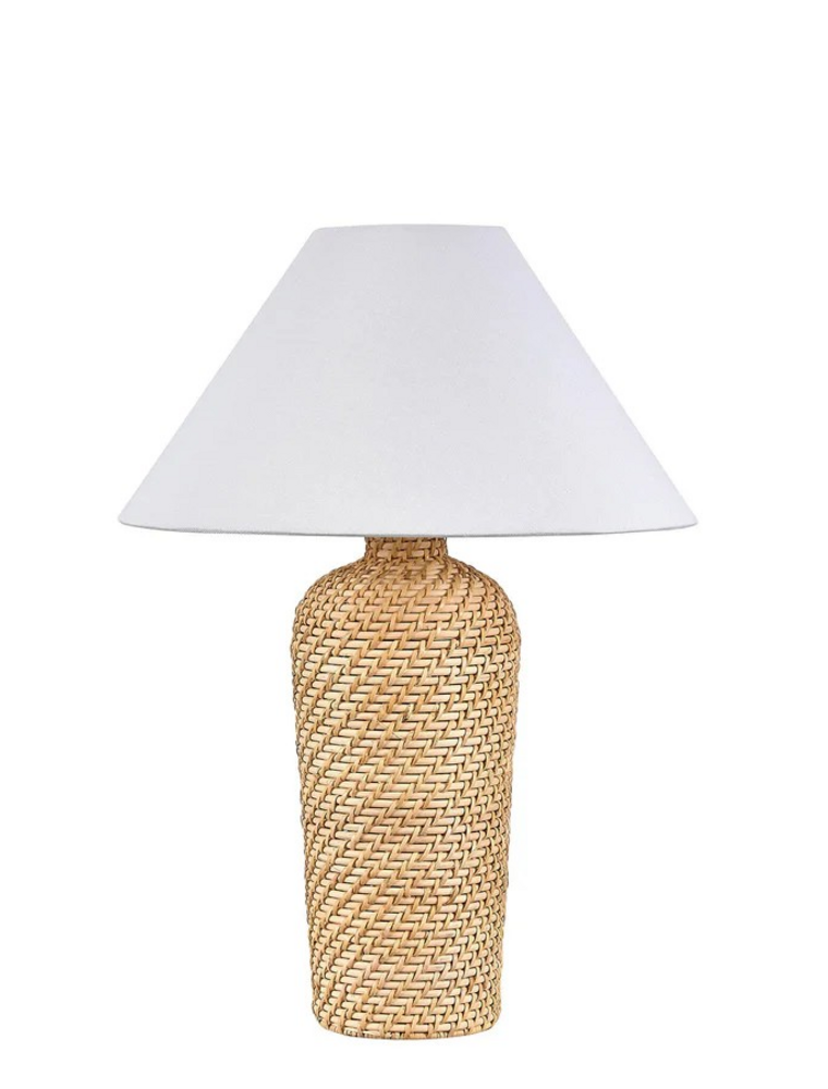 Rattan Hawkins Table Lamp
