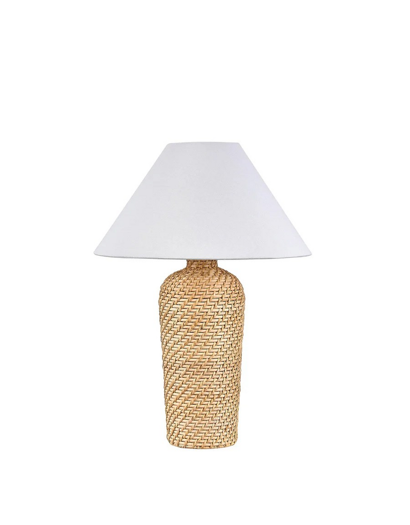 Rattan Hawkins Table Lamp