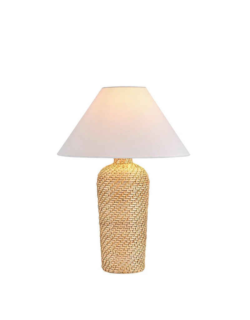 Rattan Hawkins Table Lamp