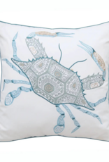 Rightside Design Sea Glass Tribal Crab - Indoor/Outdoor