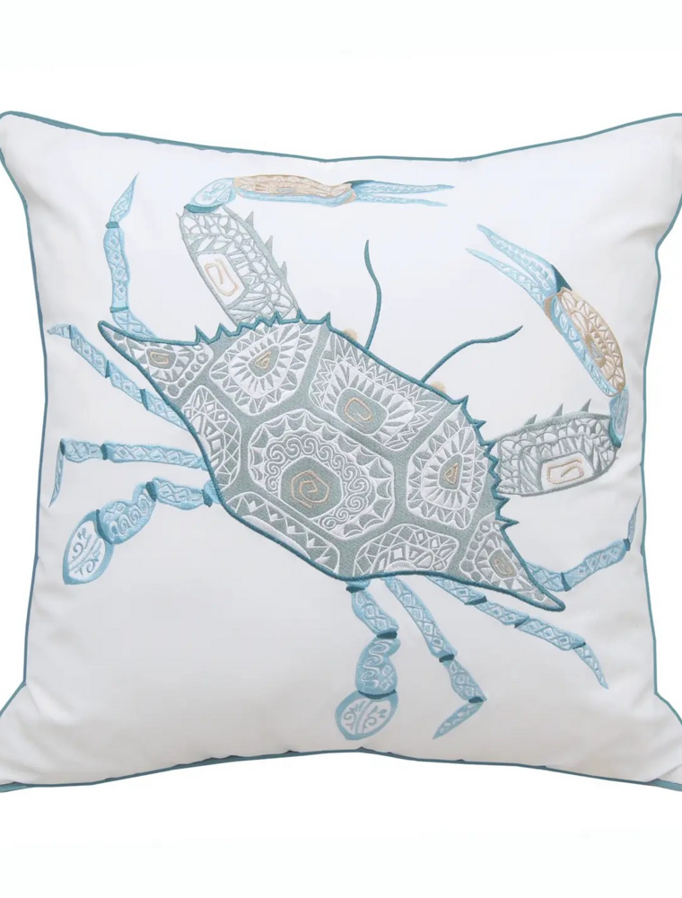 Rightside Design Sea Glass Tribal Crab - Indoor/Outdoor
