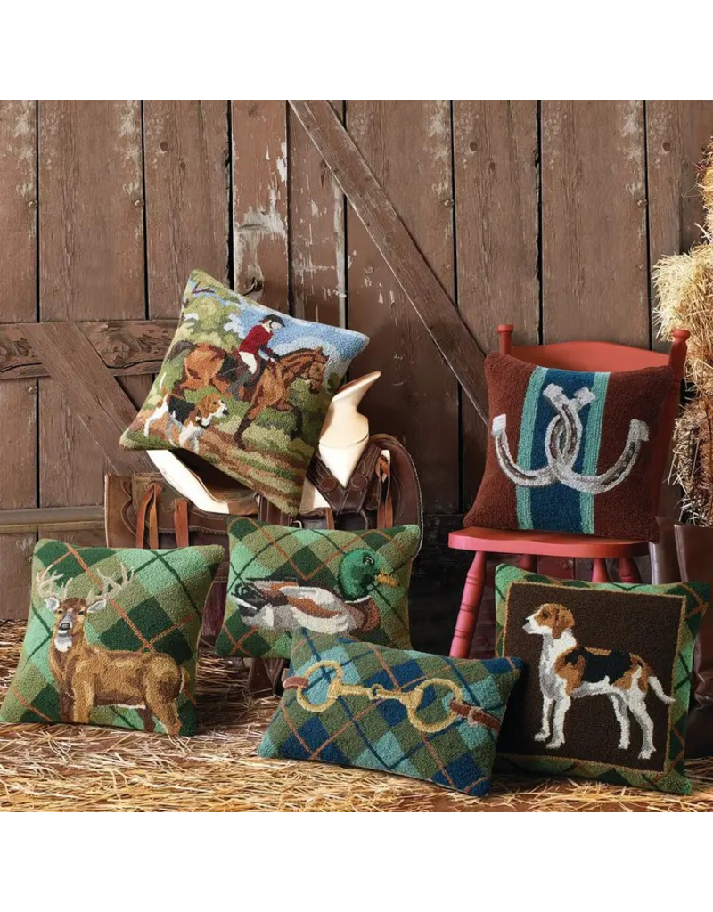 Peking Handicraft Foxhound Hook Pillow