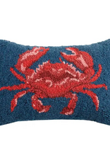 Peking Handicraft Red Crab Hook Pillow