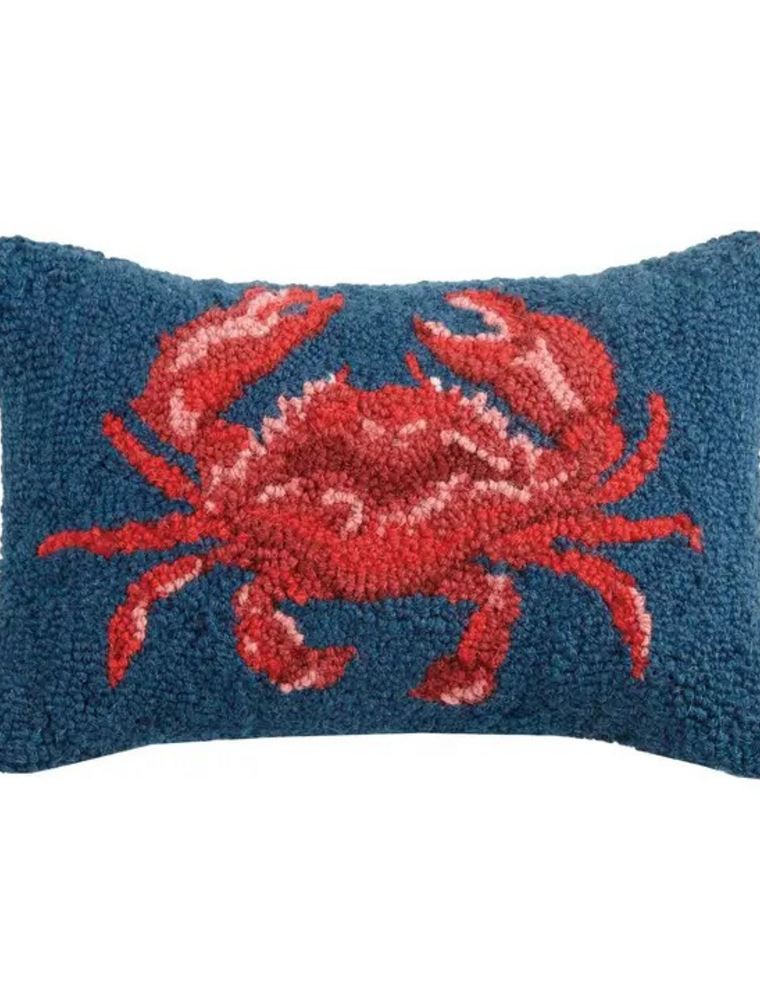 Peking Handicraft Red Crab Hook Pillow