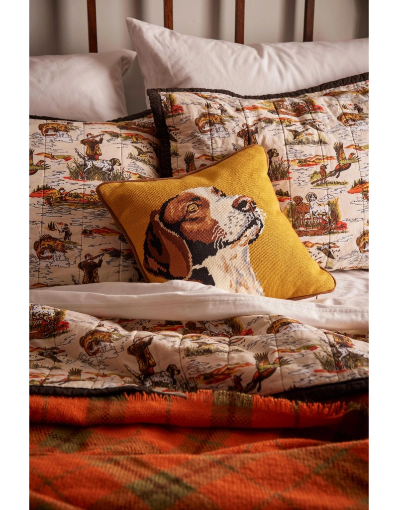 Peking Handicraft Hunting Dog / Camp Wandawega Pillow