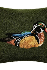 Peking Handicraft Wood Duck / Camp Wandawega Pillow