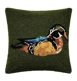 Peking Handicraft Wood Duck / Camp Wandawega Pillow