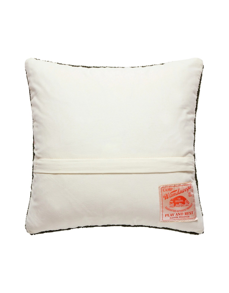 Peking Handicraft Wood Duck / Camp Wandawega Pillow