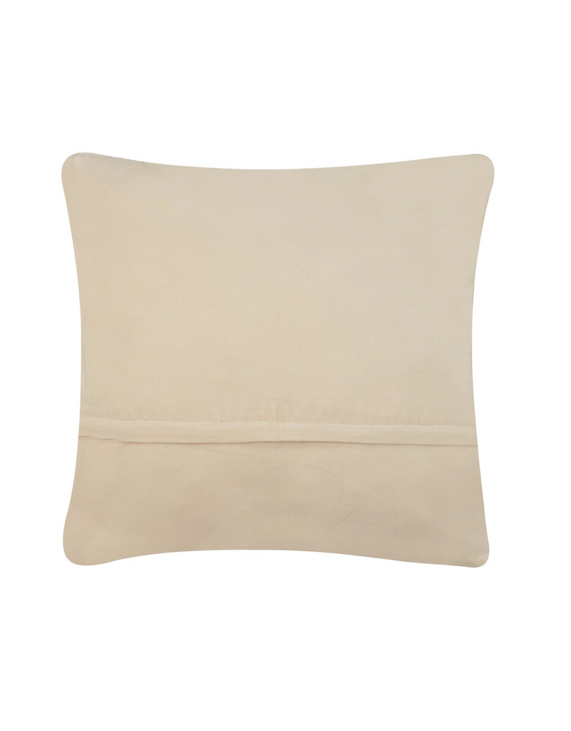 Peking Handicraft Blue Crab/Green & White Strip Hook Pillow