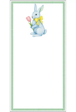 WH Hostess Social Stationery Striped Bunny List Notepad