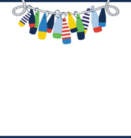 WH Hostess Social Stationery Buoys Slab Notepad