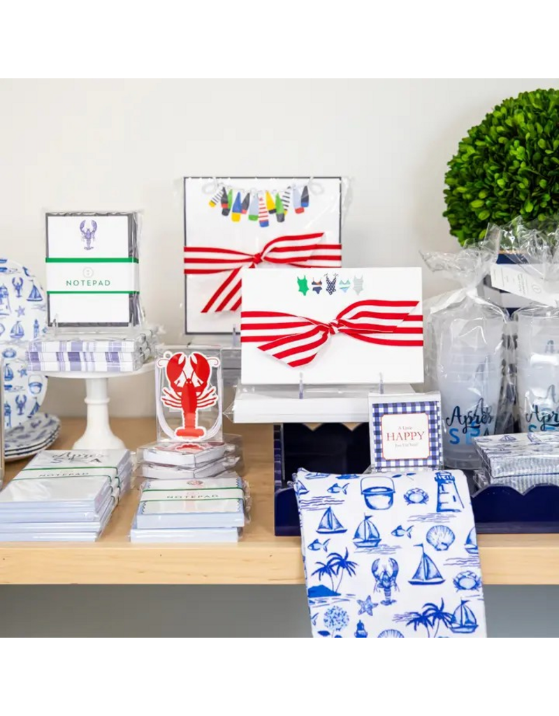 WH Hostess Social Stationery Buoys Slab Notepad